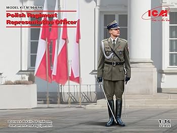 Amazon | ICM 1/16 ポーランド 儀仗隊将校 プラモデル 16010